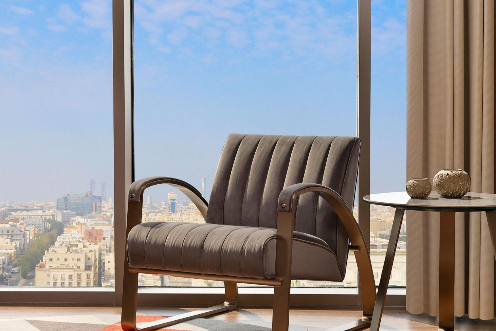 Jeddah Marriott Hotel Madinah Road Exterior photo The 3D rendering of the interior of the apartment